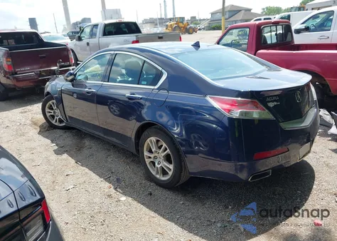 2009 Acura Tl 3.5 from USA, damaged, VIN 19UUA86509A001884